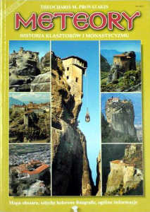 Okładka książki pt.: „Meteory: Historia klasztorów i monastycyzmu”