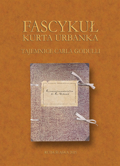 Okładka książki pt.: FASCYKUŁ KURTA URBANKA. TAJEMNICE CARLA GODULLI