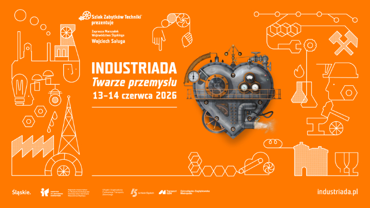 Plakat promujący wydarzenie - Industriada 2026 r.